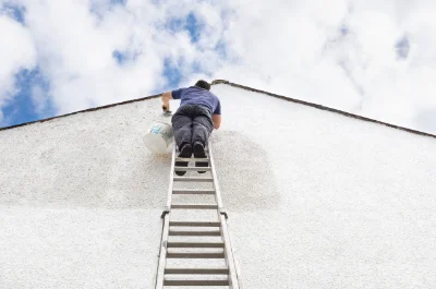 Peinture extérieure à Moye — façades et ravalement